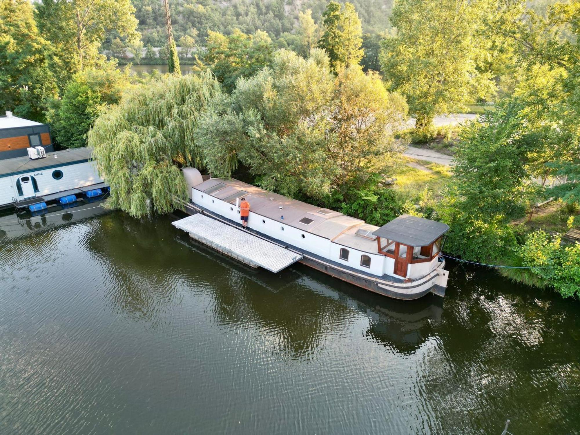Prague On Boat, Privat Pier, Free Parking Hotel Exterior foto
